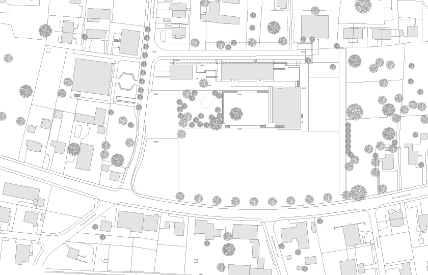 Situationsplan Schulanlage Kappel