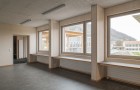Schulraumprovisorium Falletsche: Fensterfront